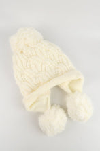Load image into Gallery viewer, หมวกไหมพรมแต่งลูกตุ้ม บุขนหนาด้านใน - Winter Fleece Lining Beanie Hat with Pom