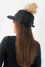 Load image into Gallery viewer, หมวกไหมพรม เเต่งปอม - Hair Knitted Cap