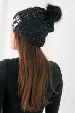 Load image into Gallery viewer, หมวกไหมพรมแต่งปอม บุขนหนาด้านใน - Winter Fleece Lining Beanie Hat with Pom