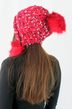 Load image into Gallery viewer, หมวกไหมพรมแต่งปอม บุขนหนาด้านใน - Winter Fleece Lining Beanie Hat with Pom
