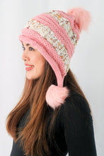 Load image into Gallery viewer, หมวกไหมพรมแต่งปอม บุขนหนาด้านใน - Winter Fleece Lining Beanie Hat with Pom