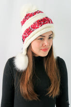 Load image into Gallery viewer, หมวกไหมพรมแต่งปอม บุขนหนาด้านใน - Winter Fleece Lining Beanie Hat with Pom