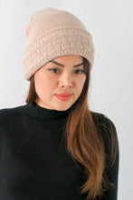 Load image into Gallery viewer, หมวกไหมพรมบุขนด้านใน - Wool Beanie Hat 100% Merino Woo