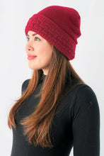 Load image into Gallery viewer, หมวกไหมพรมบุขนด้านใน - Wool Beanie Hat 100% Merino Woo
