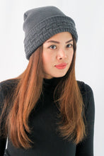 Load image into Gallery viewer, หมวกไหมพรมบุขนด้านใน - Wool Beanie Hat 100% Merino Woo