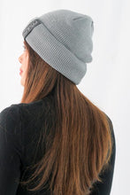 Load image into Gallery viewer, หมวกไหมพรมบุขนด้านใน - Wool Beanie Hat 100% Merino Woo