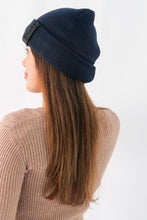 Load image into Gallery viewer, หมวกไหมพรมบุขนด้านใน - Wool Beanie Hat 100% Merino Woo
