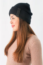 Load image into Gallery viewer, หมวกไหมพรมบุขนด้านใน - Wool Beanie Hat 100% Merino Woo