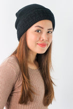 Load image into Gallery viewer, หมวกไหมพรมบุขนด้านใน - Wool Beanie Hat 100% Merino Woo