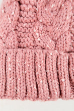 Load image into Gallery viewer, หมวกไหมพรมแต่งปอม บุขนหนาด้านใน - Winter Fleece Lining Beanie Hat with Pom
