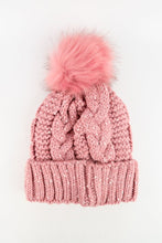 Load image into Gallery viewer, หมวกไหมพรมแต่งปอม บุขนหนาด้านใน - Winter Fleece Lining Beanie Hat with Pom