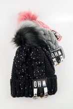 Load image into Gallery viewer, หมวกไหมพรมแต่งปอม บุขนหนาด้านใน - Winter Fleece Lining Beanie Hat with Pom