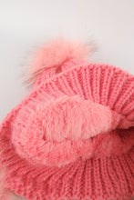 Load image into Gallery viewer, หมวกไหมพรมแต่งปอม บุขนหนาด้านใน - Winter Fleece Lining Beanie Hat with Pom