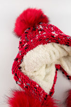 Load image into Gallery viewer, หมวกไหมพรมแต่งปอม บุขนหนาด้านใน - Winter Fleece Lining Beanie Hat with Pom