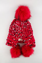 Load image into Gallery viewer, หมวกไหมพรมแต่งปอม บุขนหนาด้านใน - Winter Fleece Lining Beanie Hat with Pom