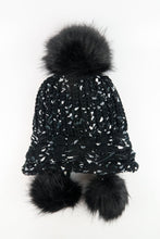 Load image into Gallery viewer, หมวกไหมพรมแต่งปอม บุขนหนาด้านใน - Winter Fleece Lining Beanie Hat with Pom