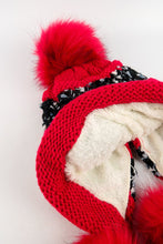 Load image into Gallery viewer, หมวกไหมพรมแต่งปอม บุขนหนาด้านใน - Winter Fleece Lining Beanie Hat with Pom