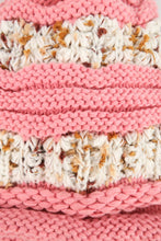 Load image into Gallery viewer, หมวกไหมพรมแต่งปอม บุขนหนาด้านใน - Winter Fleece Lining Beanie Hat with Pom