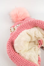 Load image into Gallery viewer, หมวกไหมพรมแต่งปอม บุขนหนาด้านใน - Winter Fleece Lining Beanie Hat with Pom