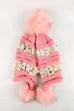 Load image into Gallery viewer, หมวกไหมพรมแต่งปอม บุขนหนาด้านใน - Winter Fleece Lining Beanie Hat with Pom
