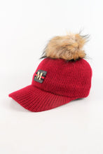 Load image into Gallery viewer, หมวกไหมพรม เเต่งปอม - Hair Knitted Cap