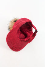Load image into Gallery viewer, หมวกไหมพรม เเต่งปอม - Hair Knitted Cap