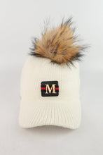 Load image into Gallery viewer, หมวกไหมพรม เเต่งปอม - Hair Knitted Cap