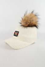 Load image into Gallery viewer, หมวกไหมพรม เเต่งปอม - Hair Knitted Cap