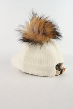 Load image into Gallery viewer, หมวกไหมพรม เเต่งปอม - Hair Knitted Cap