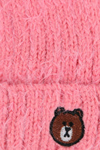 Load image into Gallery viewer, หมวกไหมพรม ทรงบินนี่แต่งหูแบบหนา บุขนด้านใน สำหรับเด็ก - Kids Bear Ears Crochet Eyelash Fur Fleece Lined Knit Hat