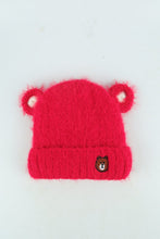 Load image into Gallery viewer, หมวกไหมพรม ทรงบินนี่แต่งหูแบบหนา บุขนด้านใน สำหรับเด็ก - Kids Bear Ears Crochet Eyelash Fur Fleece Lined Knit Hat