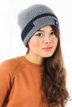 Load image into Gallery viewer, หมวกไหมพรมเเบบบุขนด้านใน - Wool Rib Beanie Hat
