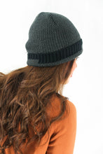 Load image into Gallery viewer, หมวกไหมพรมเเบบบุขนด้านใน - Wool Rib Beanie Hat