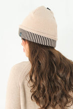 Load image into Gallery viewer, หมวกไหมพรมบุขนด้านใน - Wool Beanie Hat 100% Merino Woo