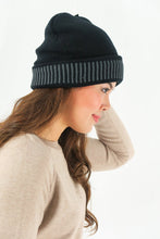 Load image into Gallery viewer, หมวกไหมพรมบุขนด้านใน - Wool Beanie Hat 100% Merino Woo