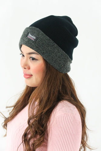หมวกไหมพรมเเบบบุขนด้านใน - Wool Ribbed Watchcap Beanie Hat