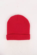 Load image into Gallery viewer, หมวกไหมพรมทรงบีนนี่ H005 - Unisex Solid Thick Wool Ribbed Beanie Hat
