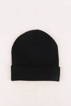 Load image into Gallery viewer, หมวกไหมพรมทรงบีนนี่ H005 - Unisex Solid Thick Wool Ribbed Beanie Hat