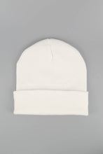 Load image into Gallery viewer, หมวกไหมพรมทรงบีนนี่ H005 - Unisex Solid Thick Wool Ribbed Beanie Hat