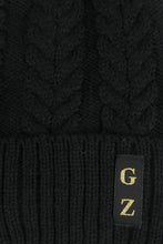 Load image into Gallery viewer, หมวกไหมพรมถักลายเปีย บุขนด้านใน H012- Unisex Cable Knit Fleece Lining Knit Beanie Ski Hat