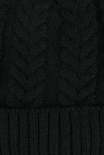 Load image into Gallery viewer, หมวกไหมพรมถักลายเปีย บุขนด้านใน H012- Unisex Cable Knit Fleece Lining Knit Beanie Ski Hat