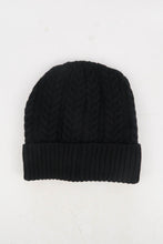 Load image into Gallery viewer, หมวกไหมพรมถักลายเปีย บุขนด้านใน H012- Unisex Cable Knit Fleece Lining Knit Beanie Ski Hat
