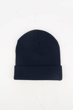 Load image into Gallery viewer, หมวกไหมพรมทรงบีนนี่ H005 - Unisex Solid Thick Wool Ribbed Beanie Hat