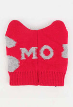 Load image into Gallery viewer, หมวกไหมพรม หมวกถักกันหนาว สำหรับเด็ก 1-2 ขวบ - Monkey Cat Ears Cap Wool Warm Beanies for Boy and Girl (1-2)Years)