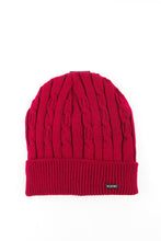 Load image into Gallery viewer, หมวกไหมพรมถักลายเปีย บุขนด้านในสำหรับกันหนาว No.688 - Unisex Cable Knit Fleece Lining Knit Beanie Ski Hat