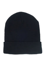 Load image into Gallery viewer, หมวกไหมพรมทรงบีนนี่ H005 - Unisex Solid Thick Wool Ribbed Beanie Hat