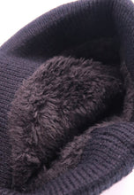 Load image into Gallery viewer, หมวกไหมพรมบุขนด้านใน - Wool Beanie Hat 100% Merino Woo