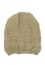 Load image into Gallery viewer, หมวกไหมพรมผ้าสองสี - Soft Lined Thick Knit Warm Reversible Winter Slouchy Beanies Hat