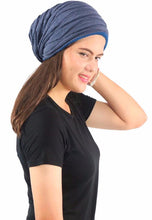 Load image into Gallery viewer, หมวกไหมพรมผ้าสองสี - Soft Lined Thick Knit Warm Reversible Winter Slouchy Beanies Hat