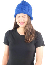 Load image into Gallery viewer, หมวกไหมพรมสีสดสำหรับฤดูหนาว - Fashion Unisex Autumn Winter Knitted Hat